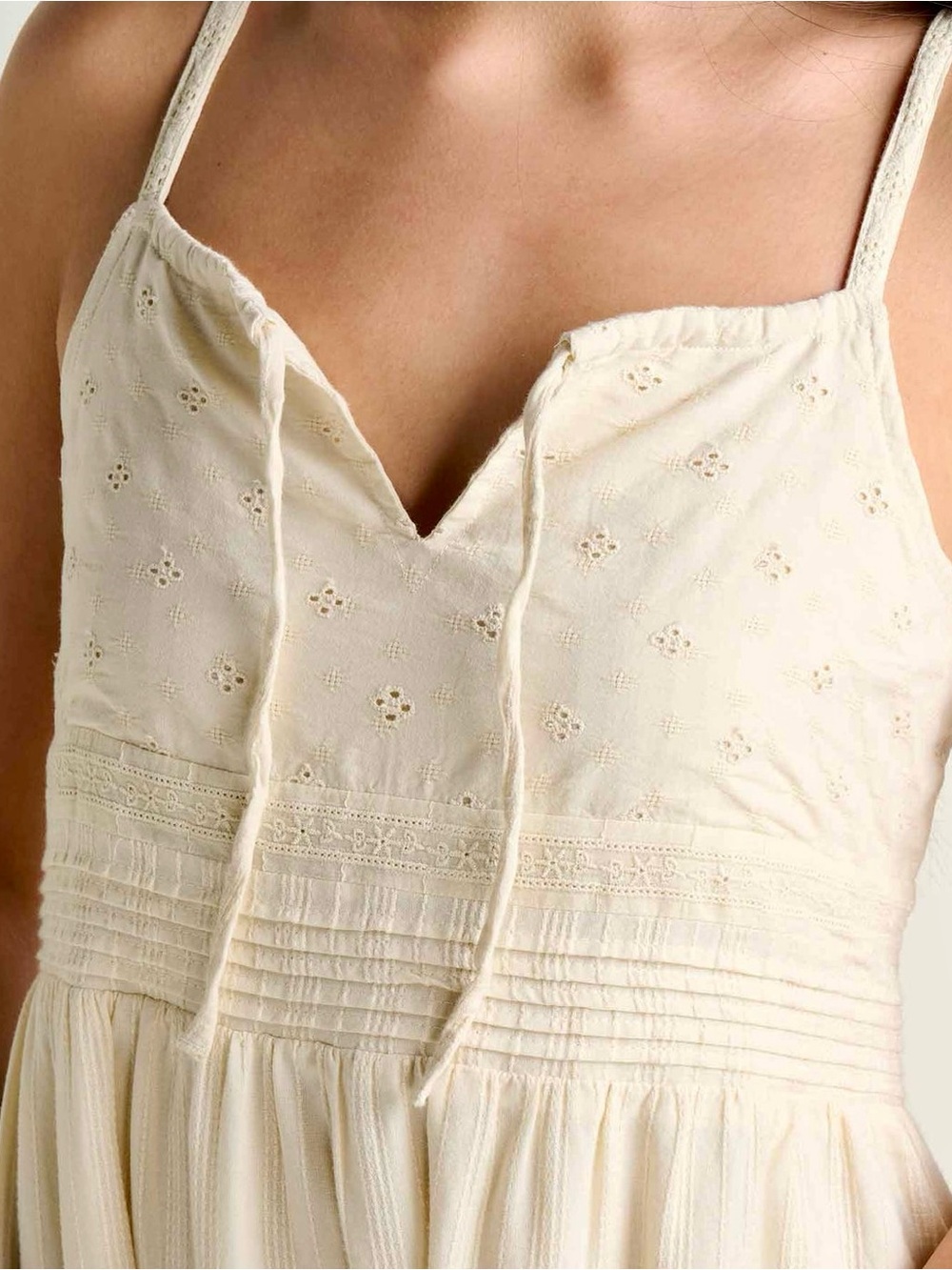 Toad&Co Airscape Tank Midi Dress - Salt Dobby Sz M - NEW - Picture 3 of 13